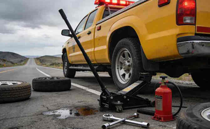 霸州汽车流动补胎