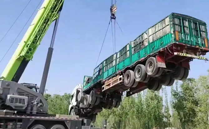 霸州道路脱困救援案例